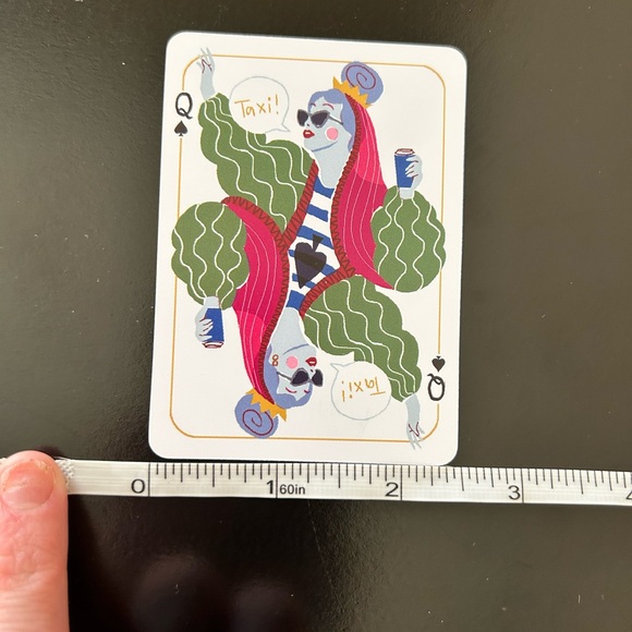 Kate Spade x Target Queen of Spades Collectible Playing Card in Case - Picture 7 of 11